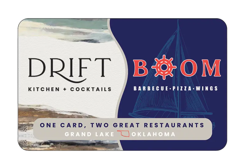 Drift-Boom Restaurant Gift Card